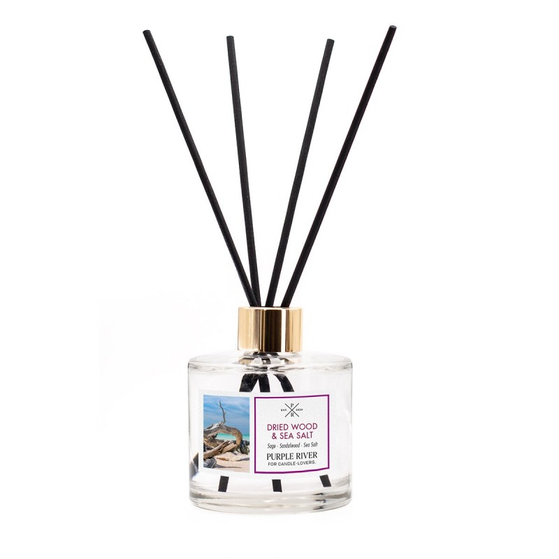 Dried Wood & Sea Salt - Duftstäbchen Reed Diffuser 200ml