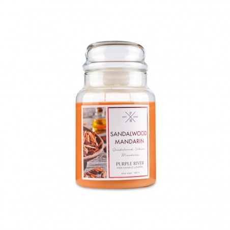 Sandelholz Mandarine - Duftkerze 623g