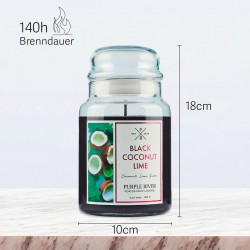 Black Coconut Lime - Duftkerze 623g