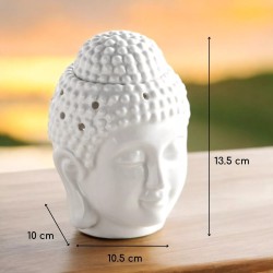 Keramik Duftlampe - Buddha - Erhältlich in 2 Farben